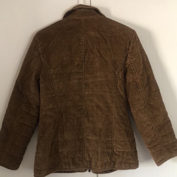 Woman’s rare Brown VTG Y2k corduroy Jacket - Picture 9 of 14